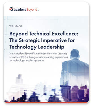 Leaders Beyond White Paper - Return on Learning Investment
